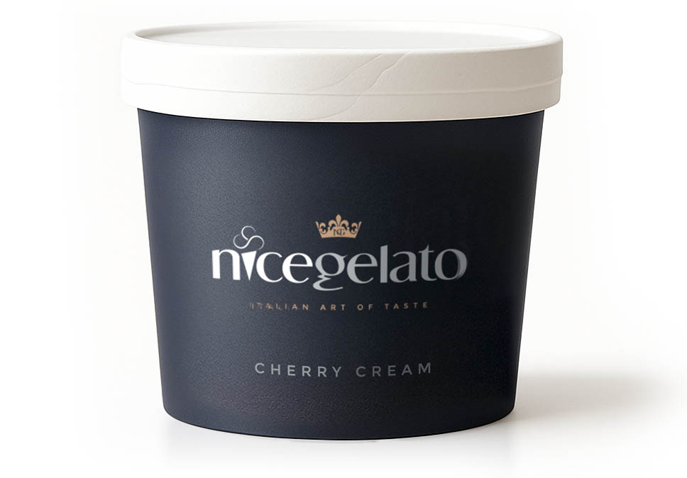 350ml cup — Cherry Cream